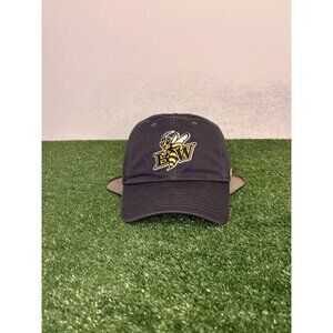 Baldwin Wallace yellow jackets hat cap strap back gray lighweight heritag86 mens